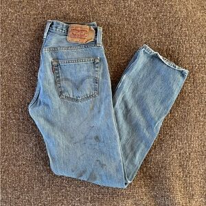 Vintage Distressed Levi’s 501 Jeans